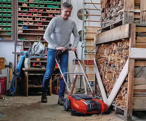 Einhell Akku Kehrmaschine2